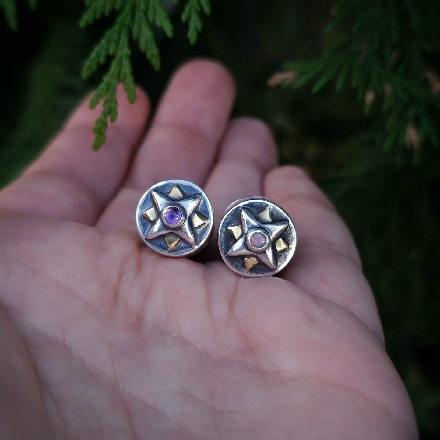 Silver star magical jewellery