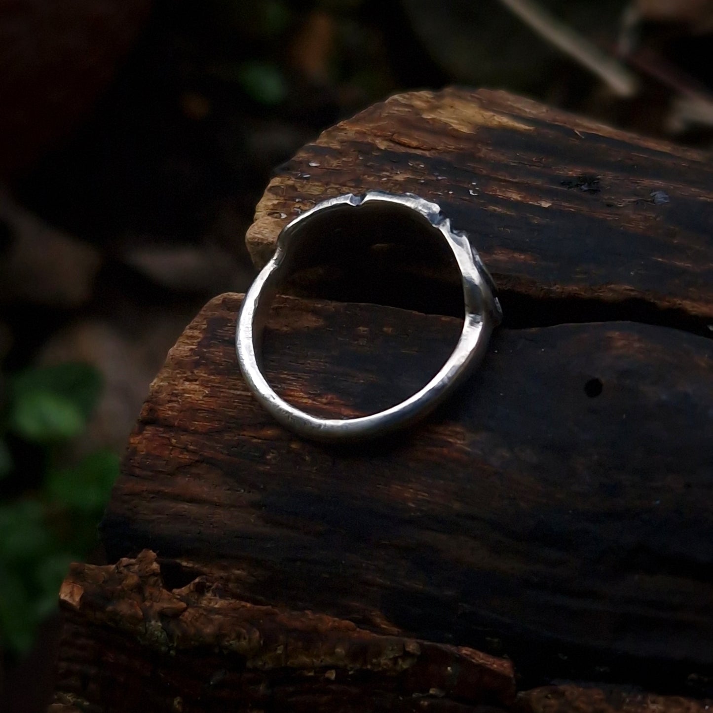 Silver Patchwork Ring