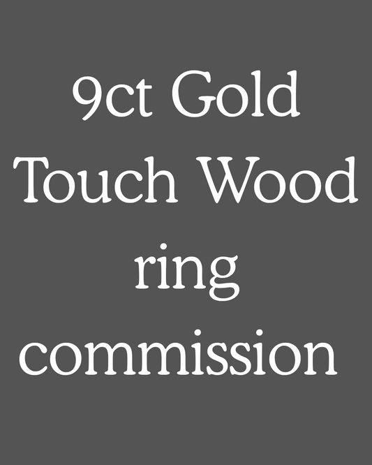 'Touch Wood' 9ct Gold Signet Ring